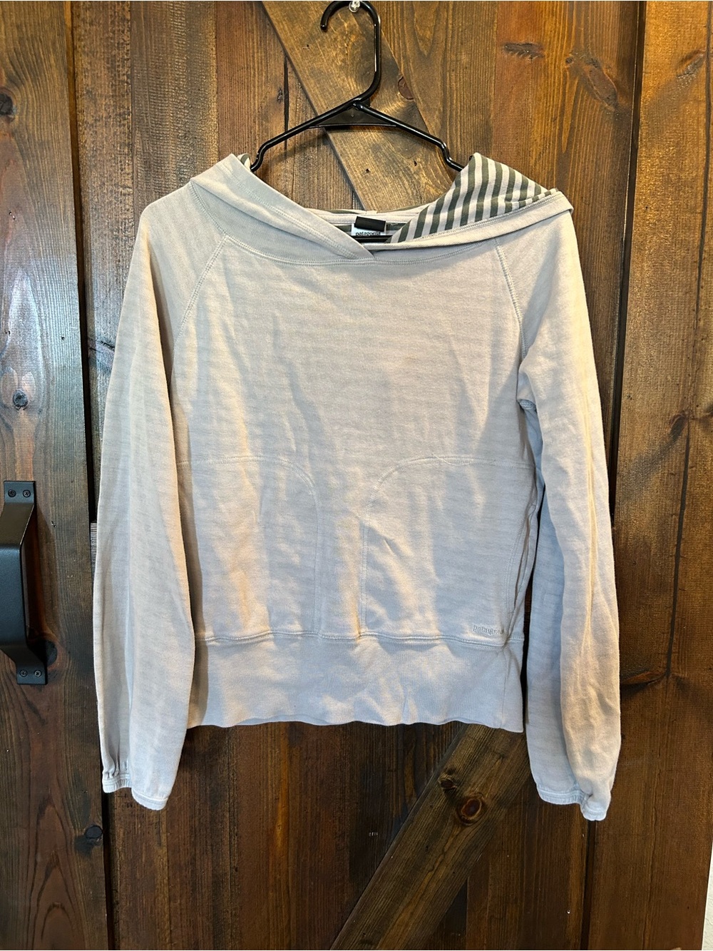 Patagonia 94% cotton Hooded Women's Pullover Sweater size S